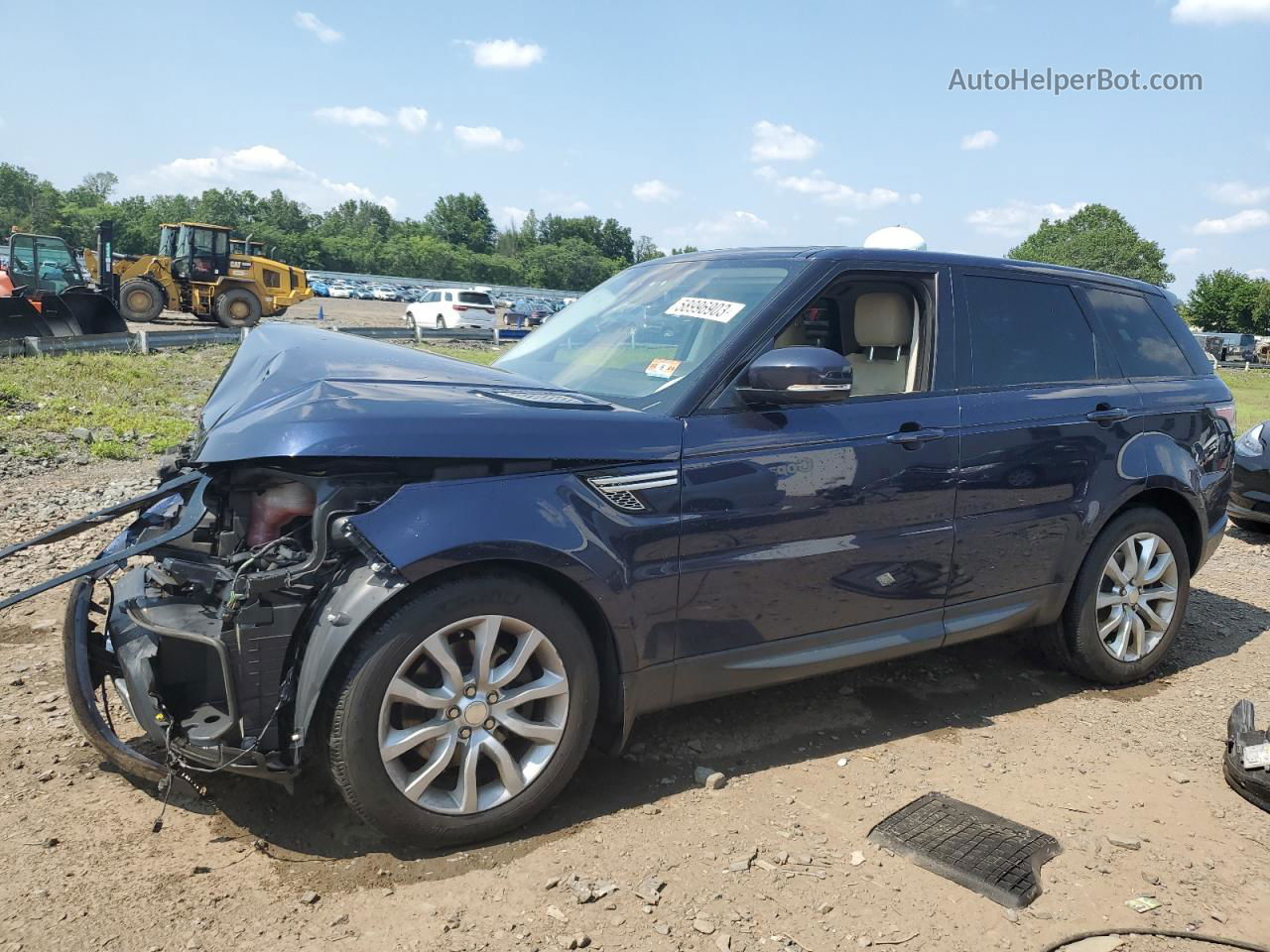 2014 Land Rover Range Rover Sport Hse Черный vin: SALWR2WF1EA358547