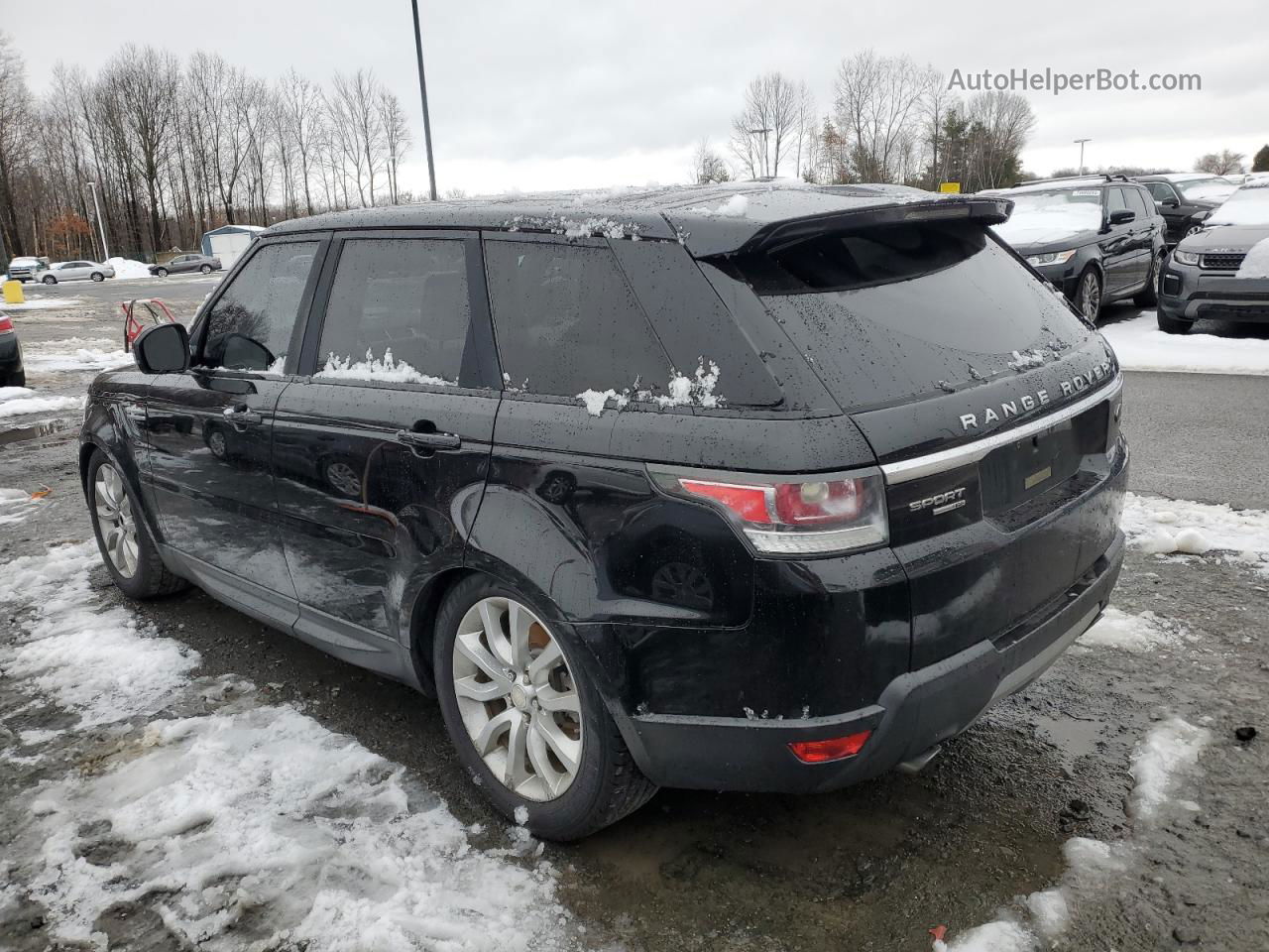 2014 Land Rover Range Rover Sport Hse Black vin: SALWR2WF1EA372688