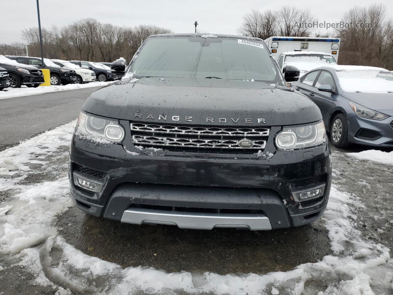 2014 Land Rover Range Rover Sport Hse Black vin: SALWR2WF1EA372688