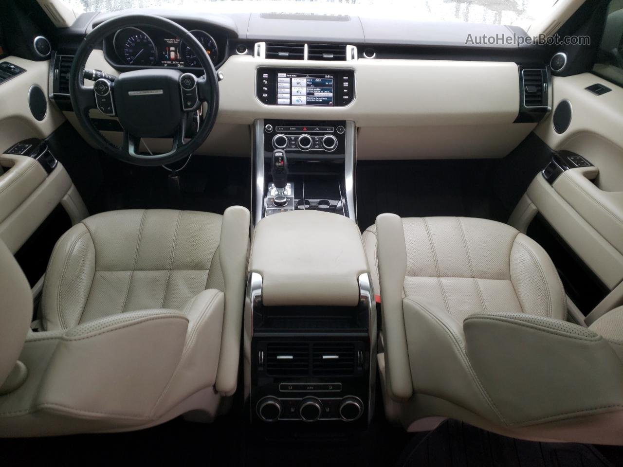 2014 Land Rover Range Rover Sport Hse White vin: SALWR2WF1EA383870