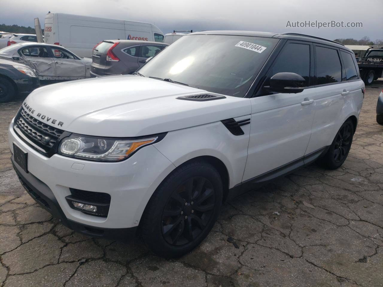 2014 Land Rover Range Rover Sport Hse Белый vin: SALWR2WF1EA388440