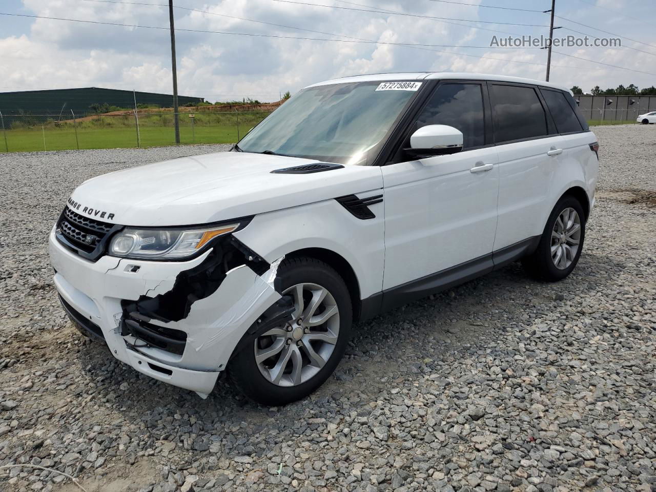 2014 Land Rover Range Rover Sport Hse White vin: SALWR2WF2EA343314