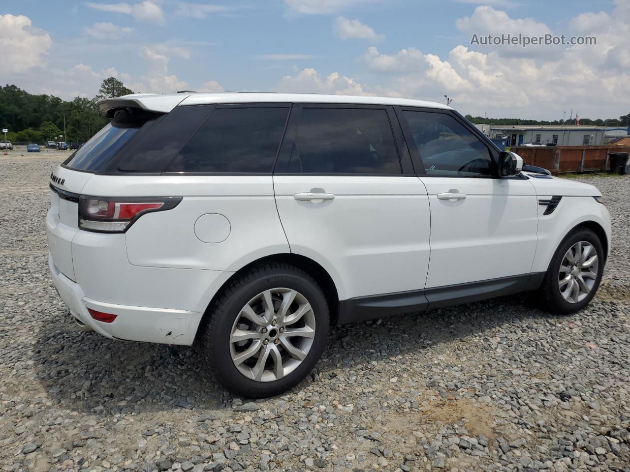 2014 Land Rover Range Rover Sport Hse White vin: SALWR2WF2EA343314