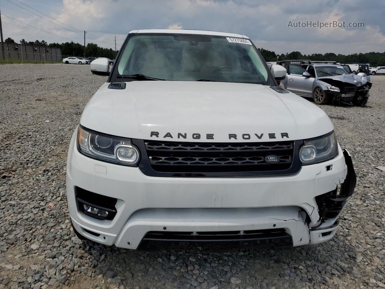 2014 Land Rover Range Rover Sport Hse Белый vin: SALWR2WF2EA343314