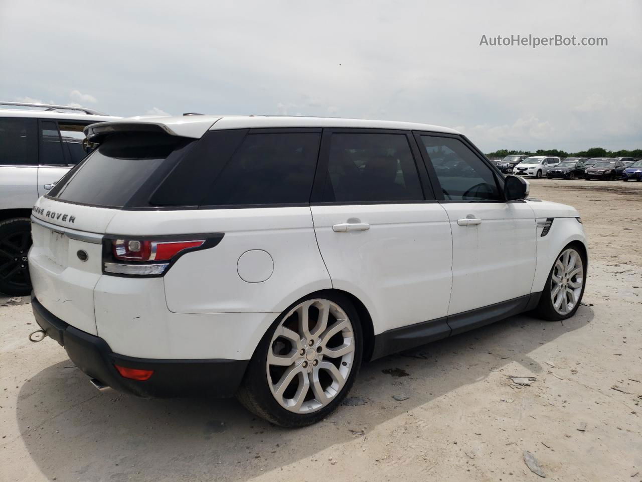 2014 Land Rover Range Rover Sport Hse White vin: SALWR2WF2EA353003