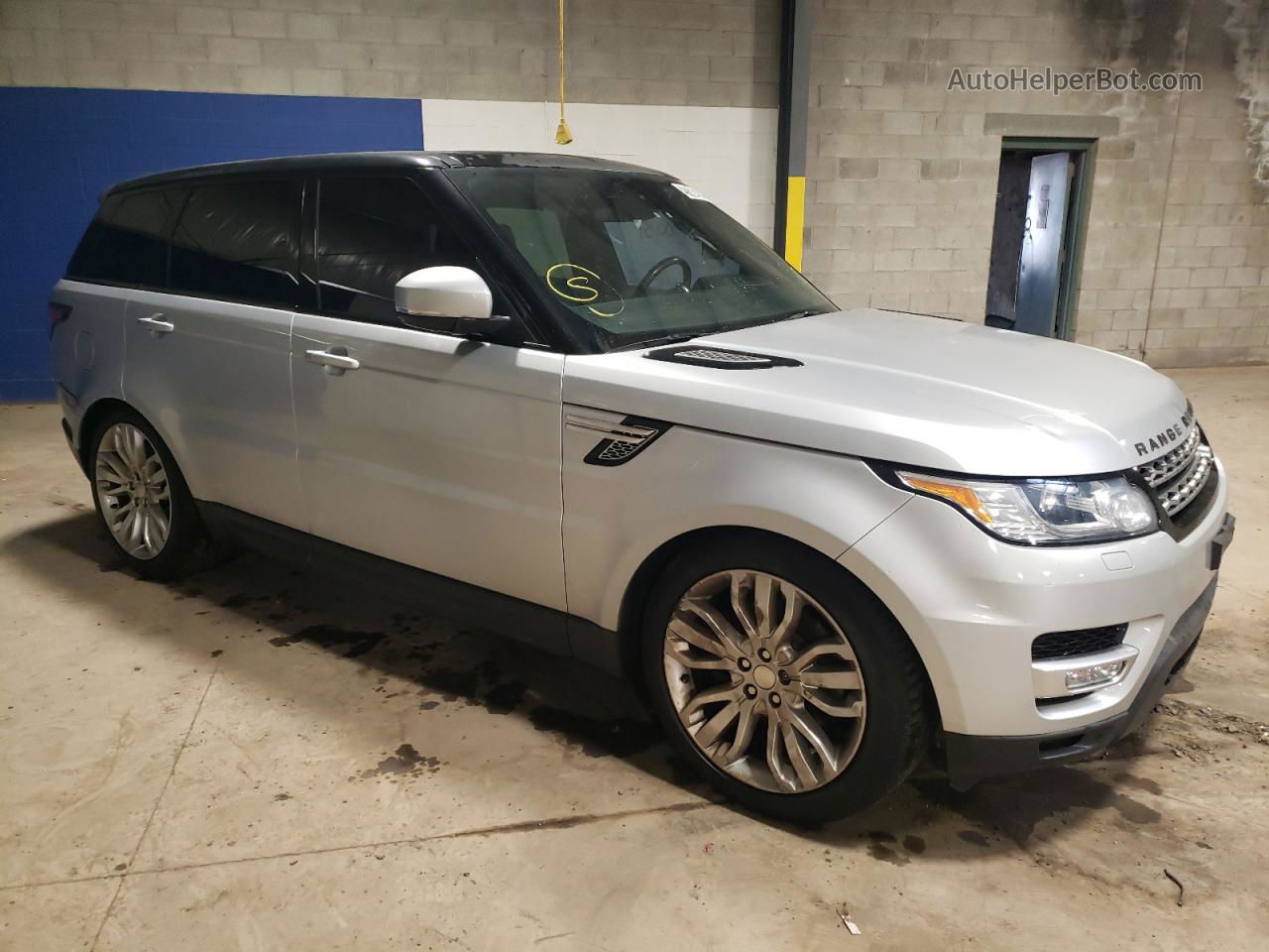 2014 Land Rover Range Rover Sport Hse Серебряный vin: SALWR2WF2EA358072