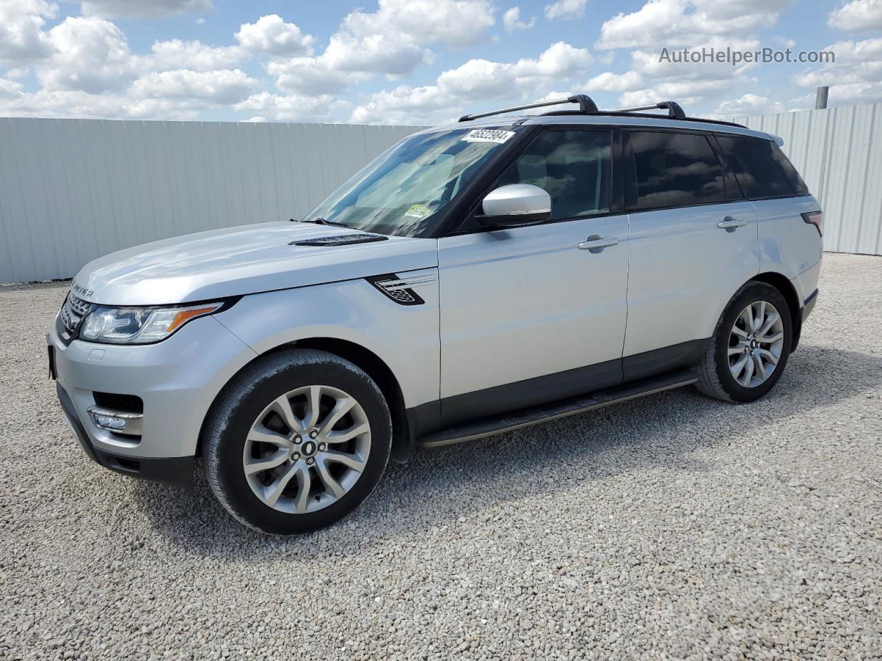 2014 Land Rover Range Rover Sport Hse Silver vin: SALWR2WF2EA500453