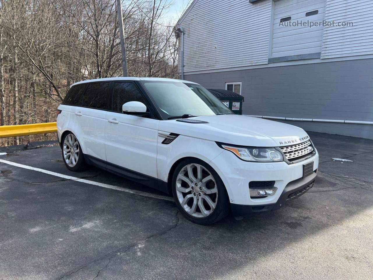 2014 Land Rover Range Rover Sport Hse White vin: SALWR2WF3EA336758