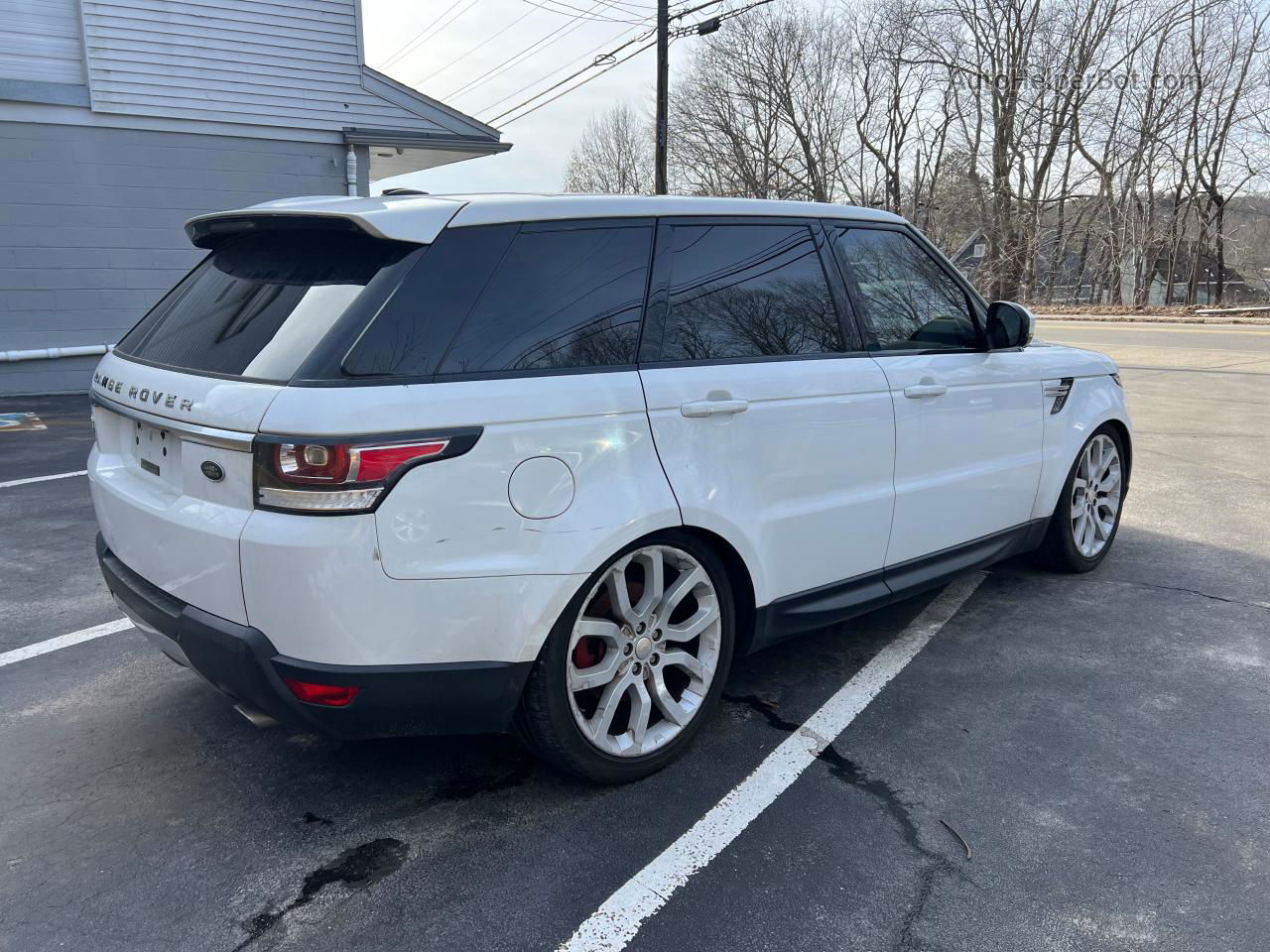 2014 Land Rover Range Rover Sport Hse White vin: SALWR2WF3EA336758