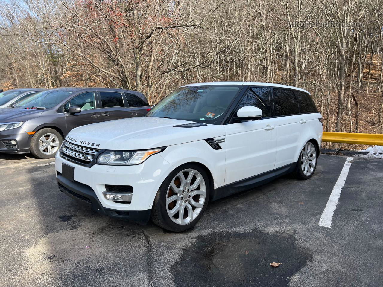 2014 Land Rover Range Rover Sport Hse White vin: SALWR2WF3EA336758