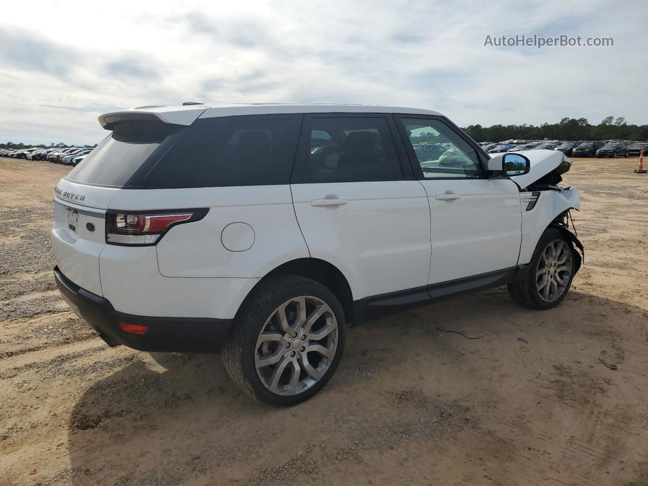 2014 Land Rover Range Rover Sport Hse White vin: SALWR2WF3EA339515