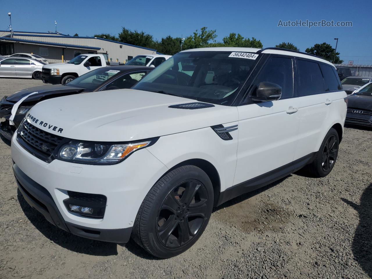 2014 Land Rover Range Rover Sport Hse White vin: SALWR2WF3EA354306