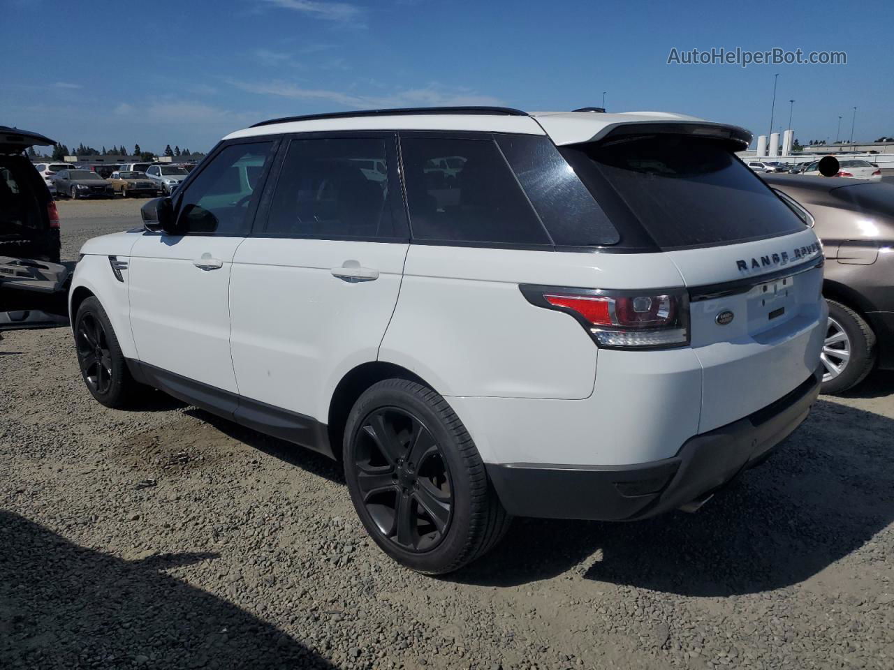 2014 Land Rover Range Rover Sport Hse White vin: SALWR2WF3EA354306