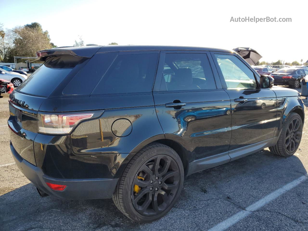 2014 Land Rover Range Rover Sport Hse Черный vin: SALWR2WF3EA397804