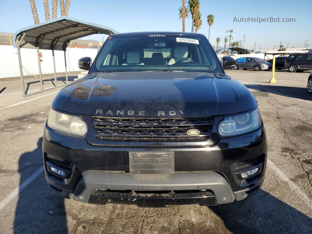 2014 Land Rover Range Rover Sport Hse Черный vin: SALWR2WF3EA397804