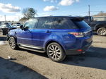 2014 Land Rover Range Rover Sport Hse Синий vin: SALWR2WF4EA316325