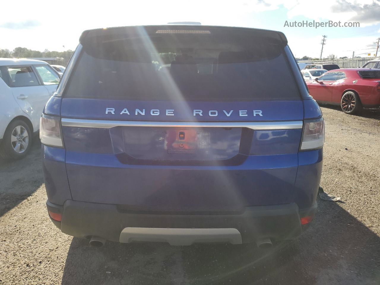 2014 Land Rover Range Rover Sport Hse Blue vin: SALWR2WF4EA316325