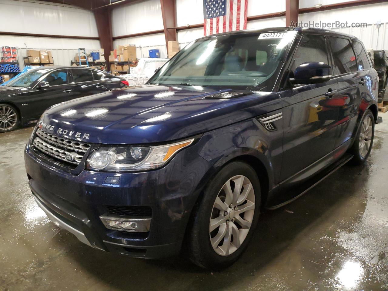 2014 Land Rover Range Rover Sport Hse Blue vin: SALWR2WF4EA355318