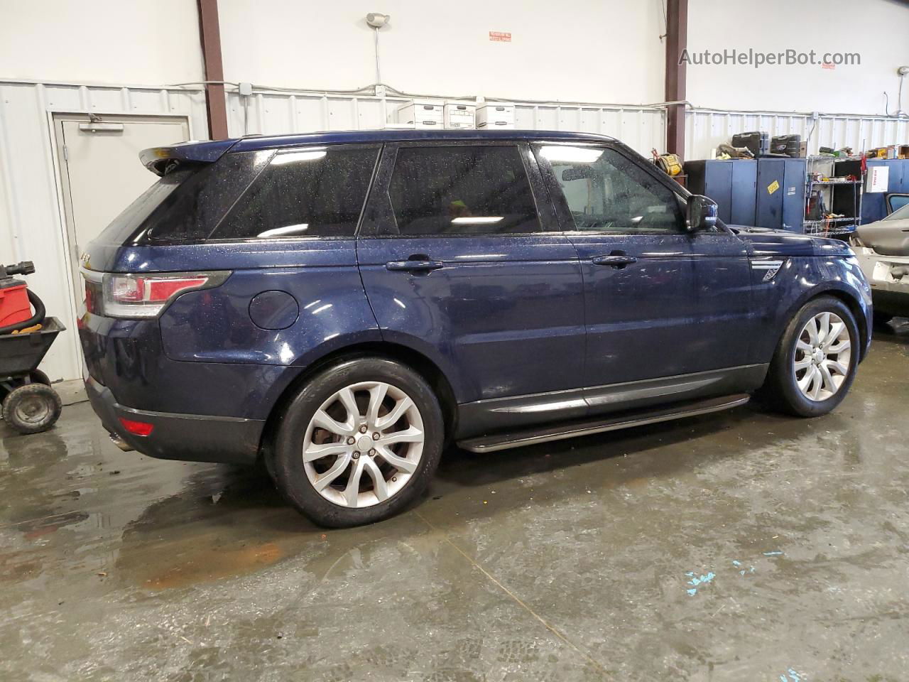 2014 Land Rover Range Rover Sport Hse Blue vin: SALWR2WF4EA355318