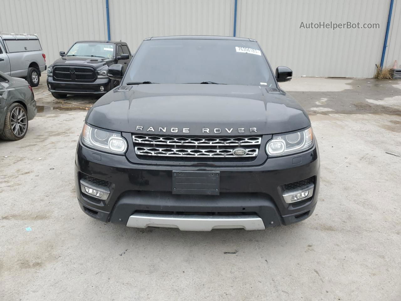 2014 Land Rover Range Rover Sport Hse Black vin: SALWR2WF4EA374385