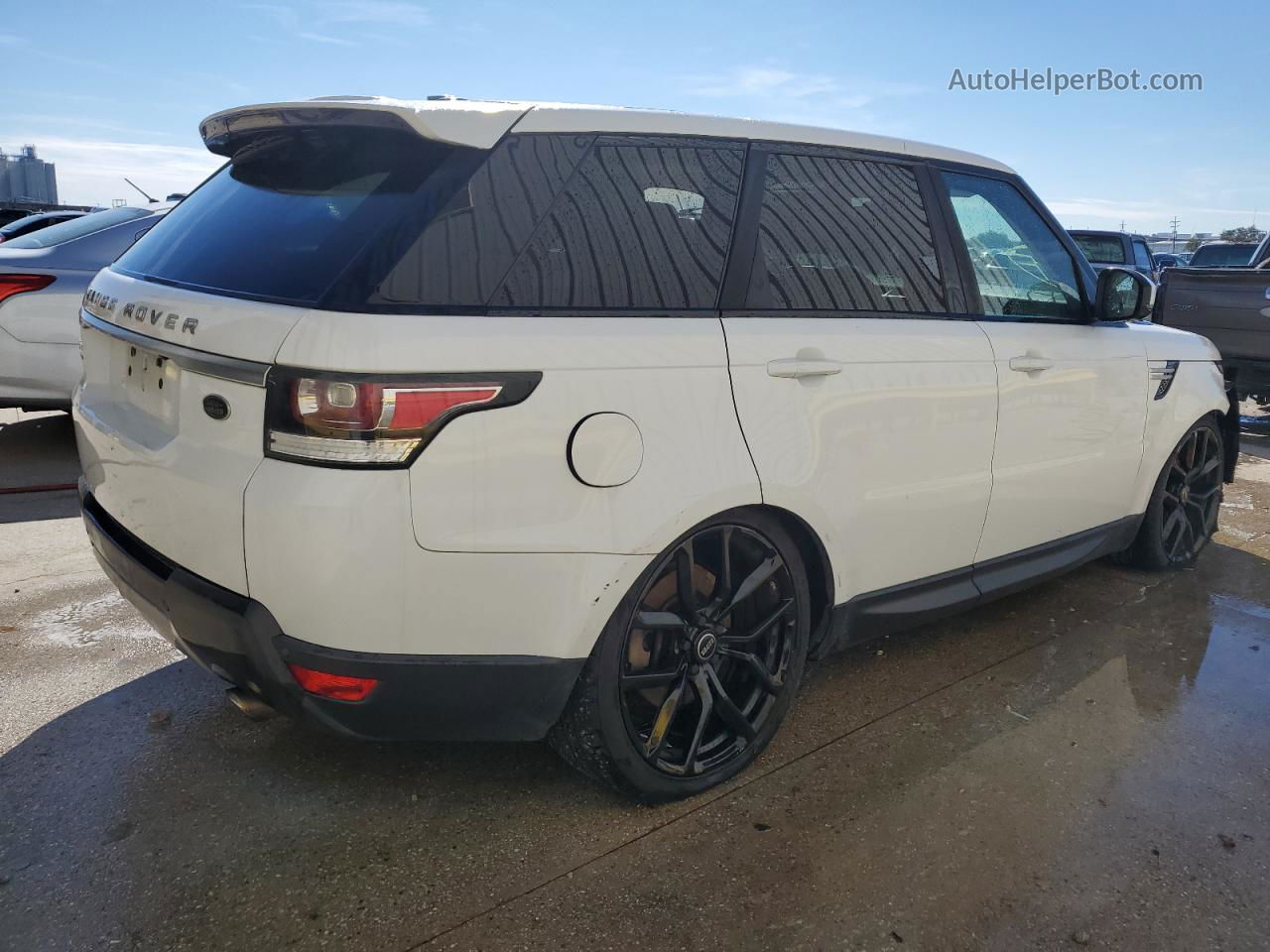 2014 Land Rover Range Rover Sport Hse Белый vin: SALWR2WF4EA381188