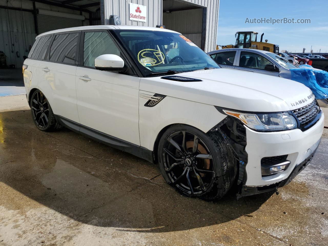 2014 Land Rover Range Rover Sport Hse White vin: SALWR2WF4EA381188