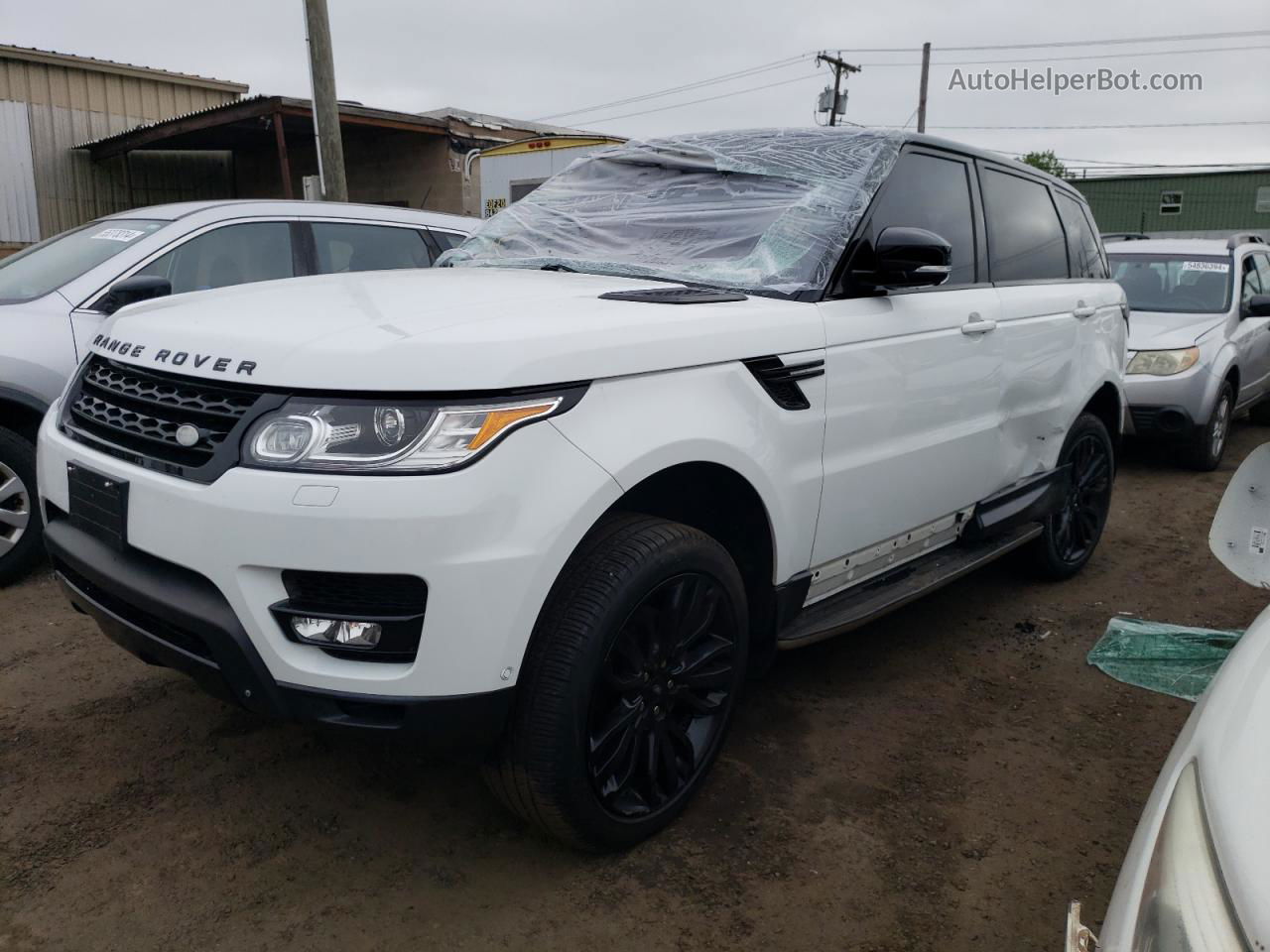 2014 Land Rover Range Rover Sport Hse White vin: SALWR2WF5EA326460