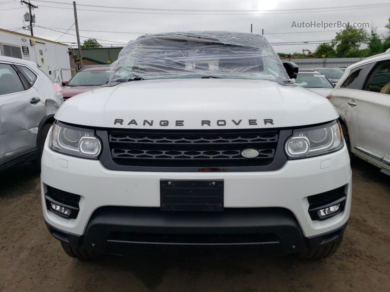 2014 Land Rover Range Rover Sport Hse Белый vin: SALWR2WF5EA326460