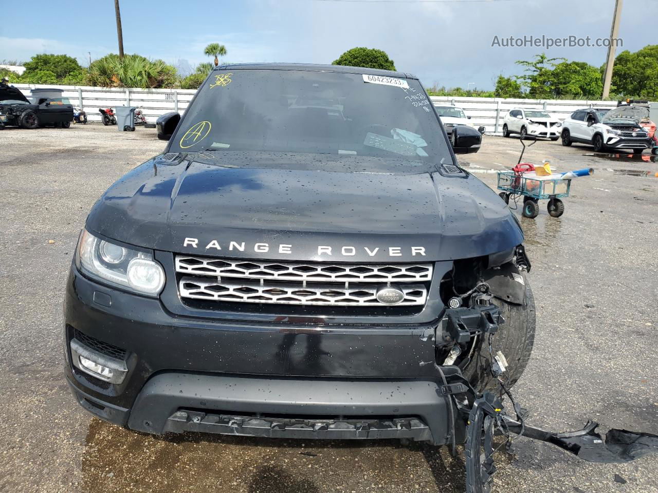 2014 Land Rover Range Rover Sport Hse Черный vin: SALWR2WF5EA336518