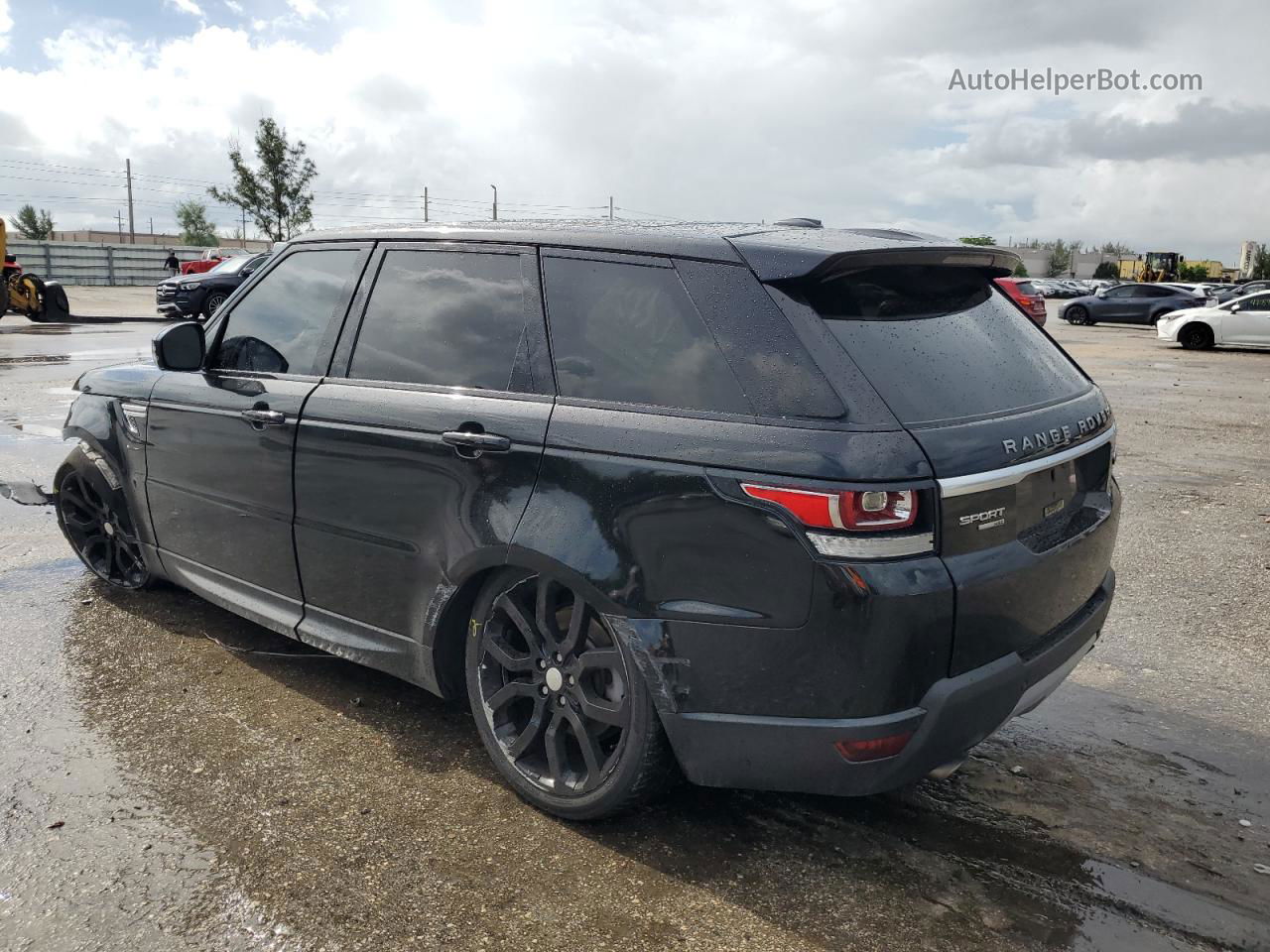 2014 Land Rover Range Rover Sport Hse Черный vin: SALWR2WF5EA336518