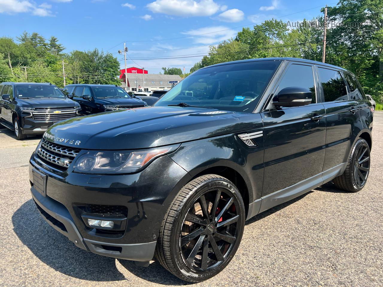 2014 Land Rover Range Rover Sport Hse Black vin: SALWR2WF5EA500446