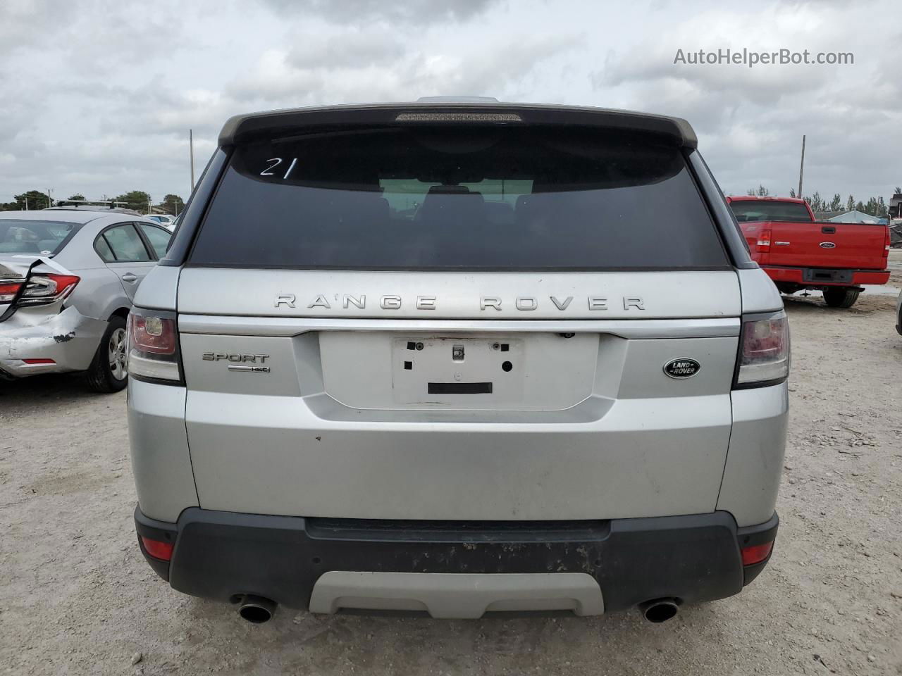 2014 Land Rover Range Rover Sport Hse Silver vin: SALWR2WF5EA501967