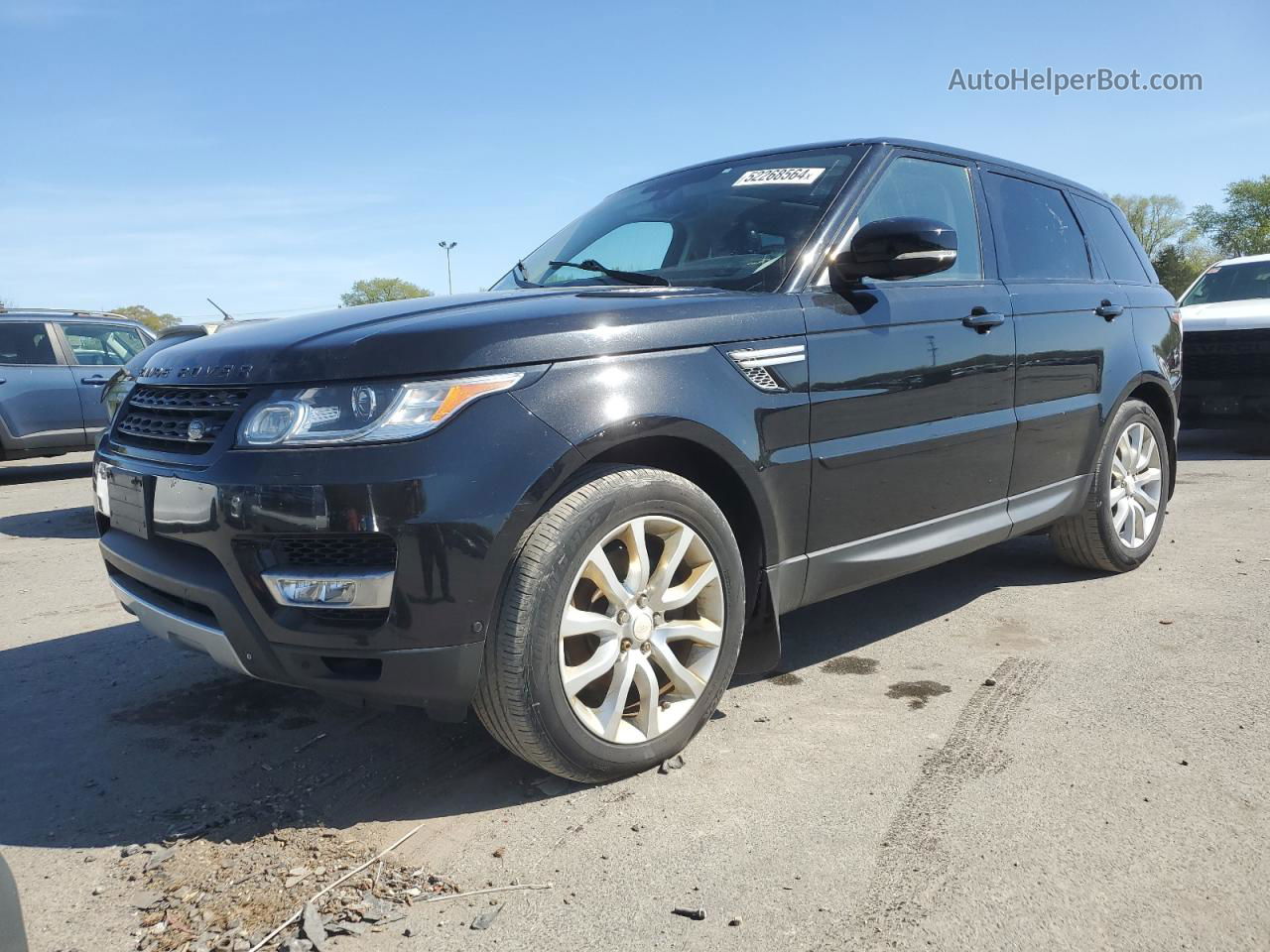 2014 Land Rover Range Rover Sport Hse Black vin: SALWR2WF7EA330056