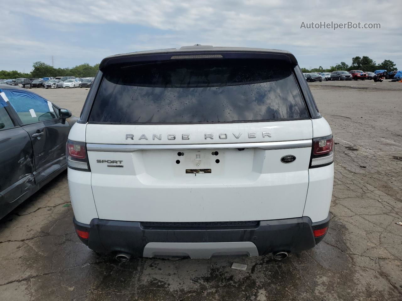 2014 Land Rover Range Rover Sport Hse White vin: SALWR2WF7EA344930