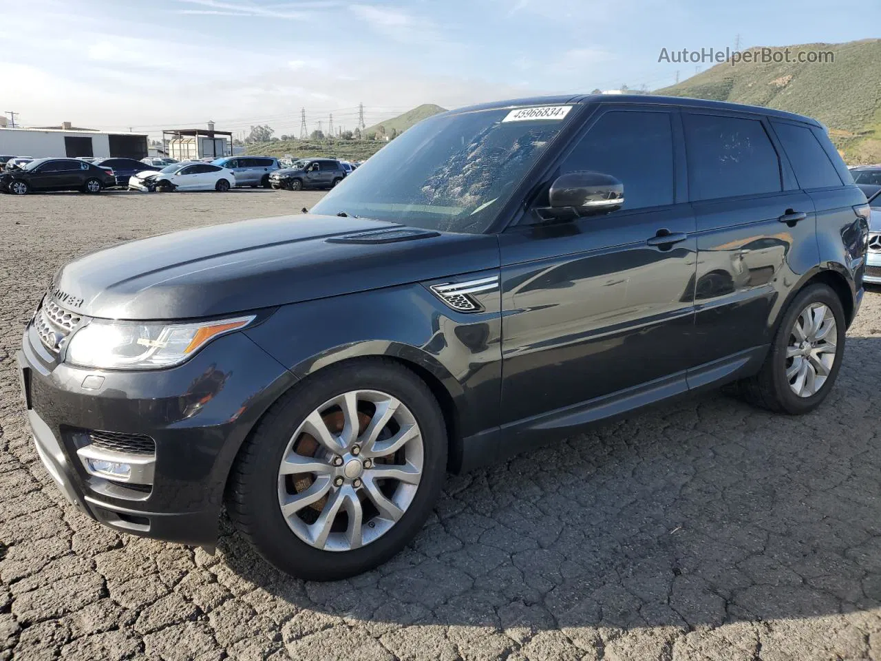 2014 Land Rover Range Rover Sport Hse Угольный vin: SALWR2WF7EA354969