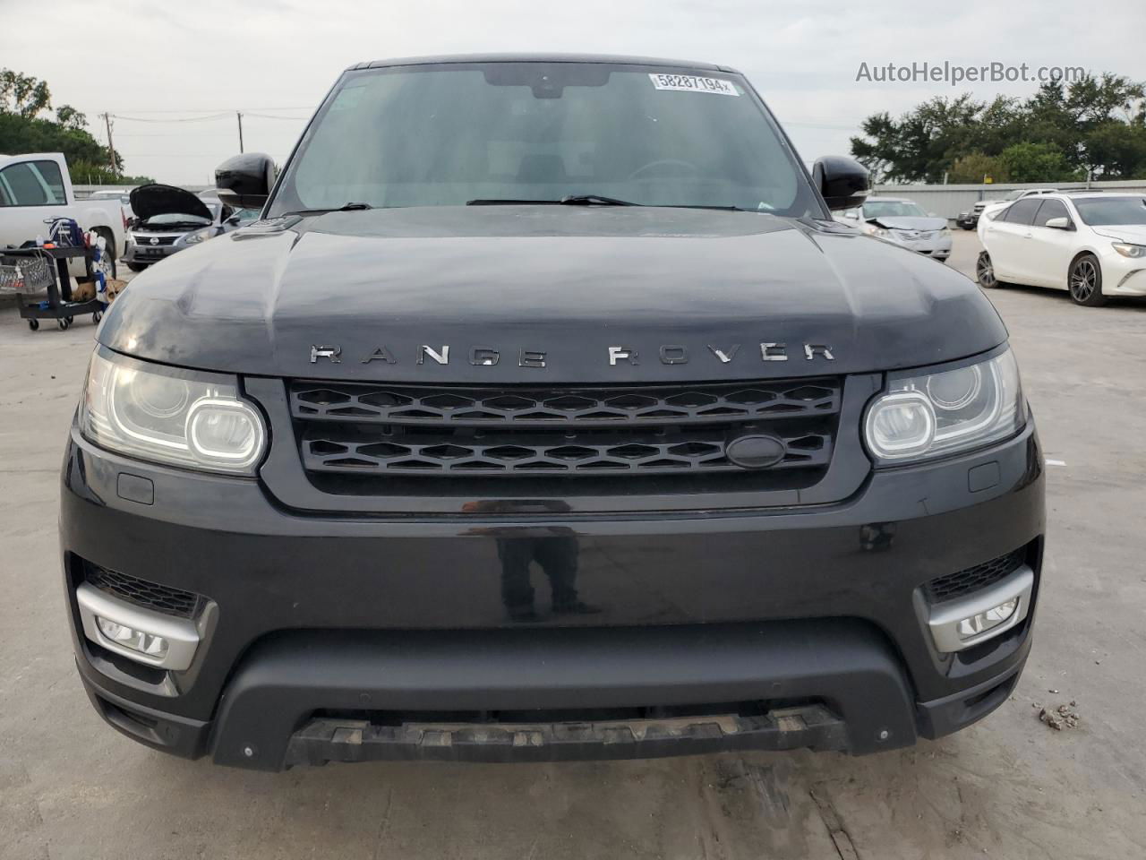 2014 Land Rover Range Rover Sport Hse Черный vin: SALWR2WF7EA356110