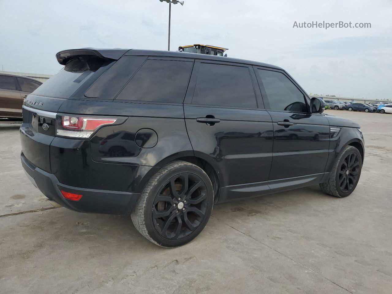 2014 Land Rover Range Rover Sport Hse Черный vin: SALWR2WF7EA356110