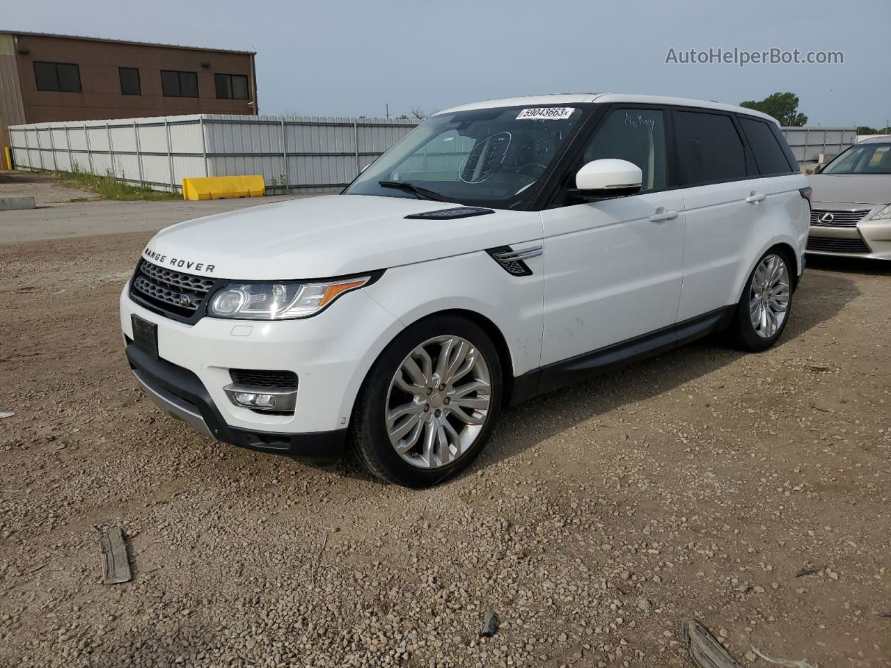 2014 Land Rover Range Rover Sport Hse Белый vin: SALWR2WF7EA369391