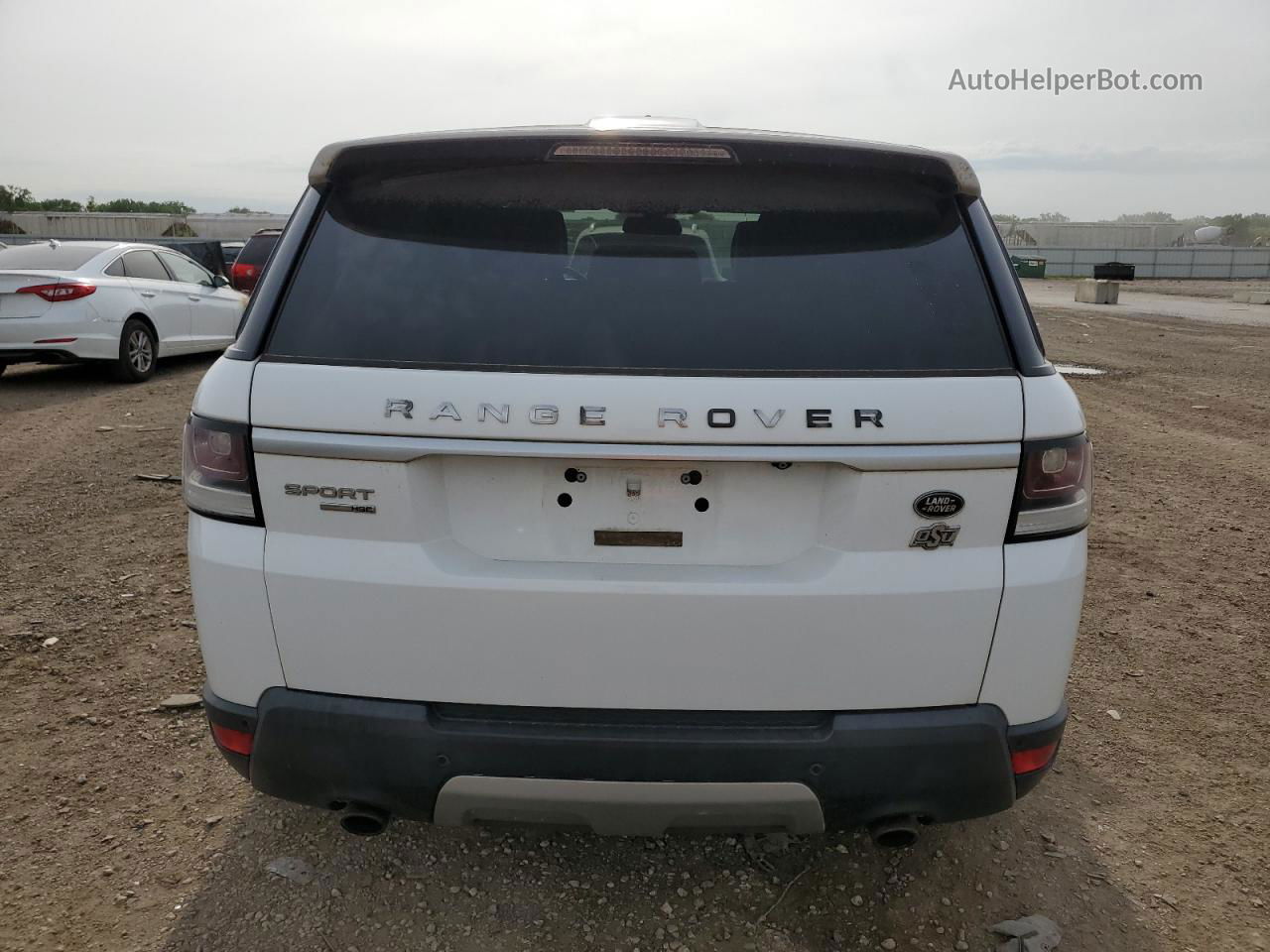 2014 Land Rover Range Rover Sport Hse White vin: SALWR2WF7EA369391