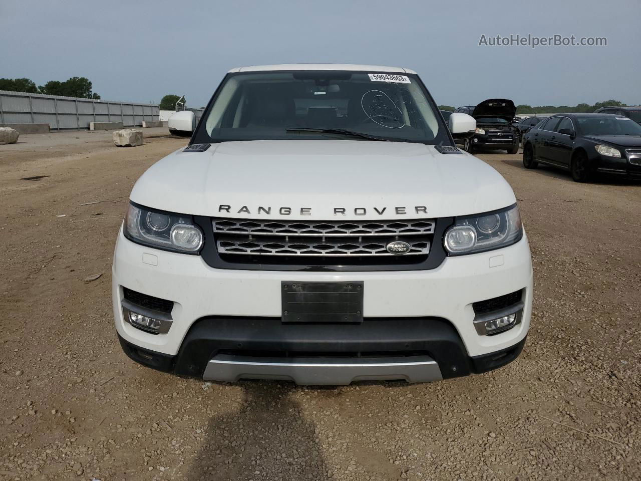 2014 Land Rover Range Rover Sport Hse White vin: SALWR2WF7EA369391