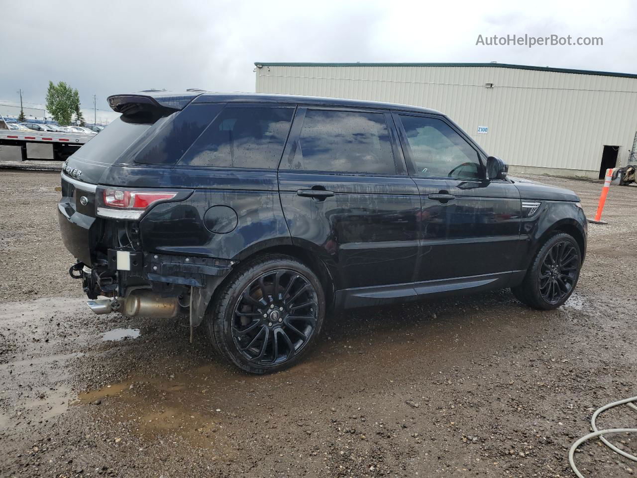 2014 Land Rover Range Rover Sport Hse Black vin: SALWR2WF7EA389074