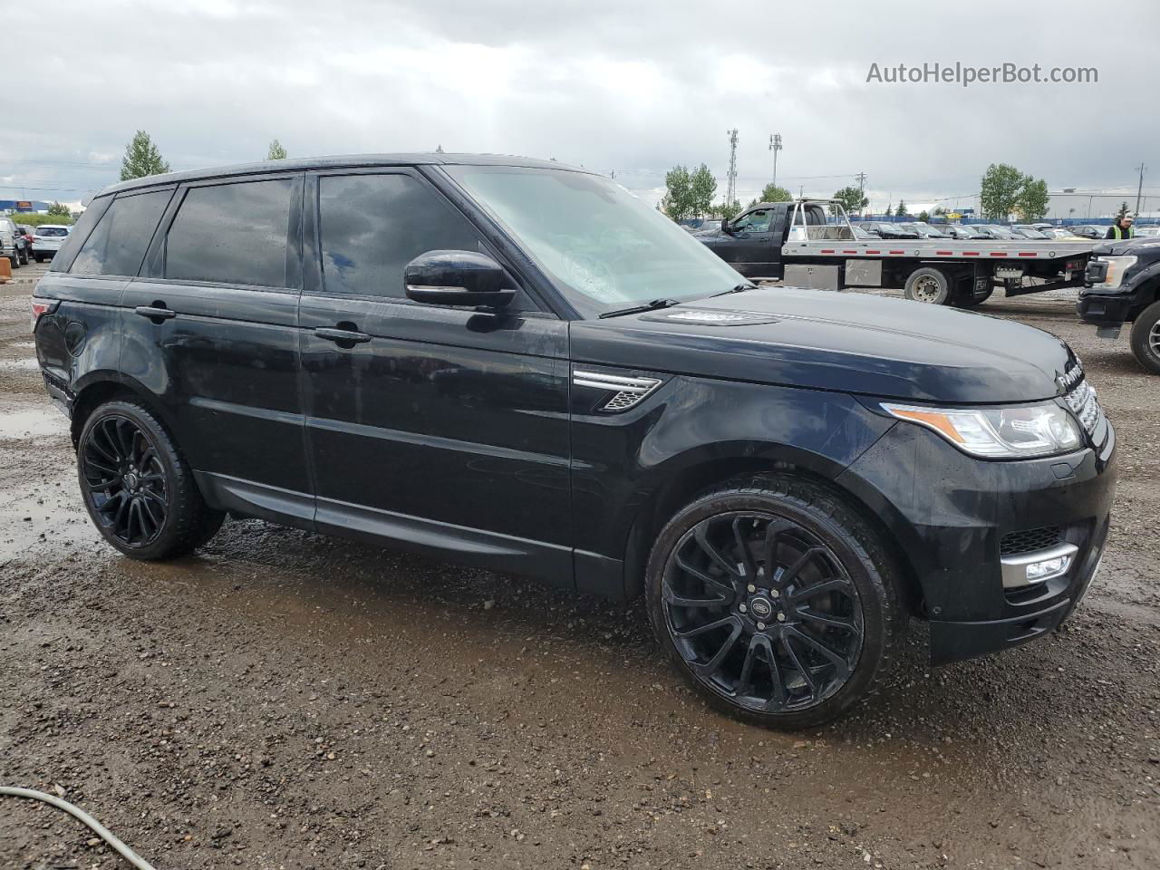 2014 Land Rover Range Rover Sport Hse Black vin: SALWR2WF7EA389074