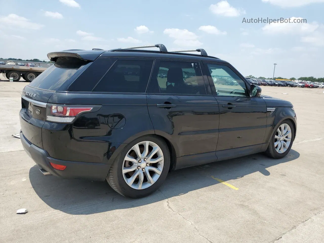 2014 Land Rover Range Rover Sport Hse Черный vin: SALWR2WF8EA341650