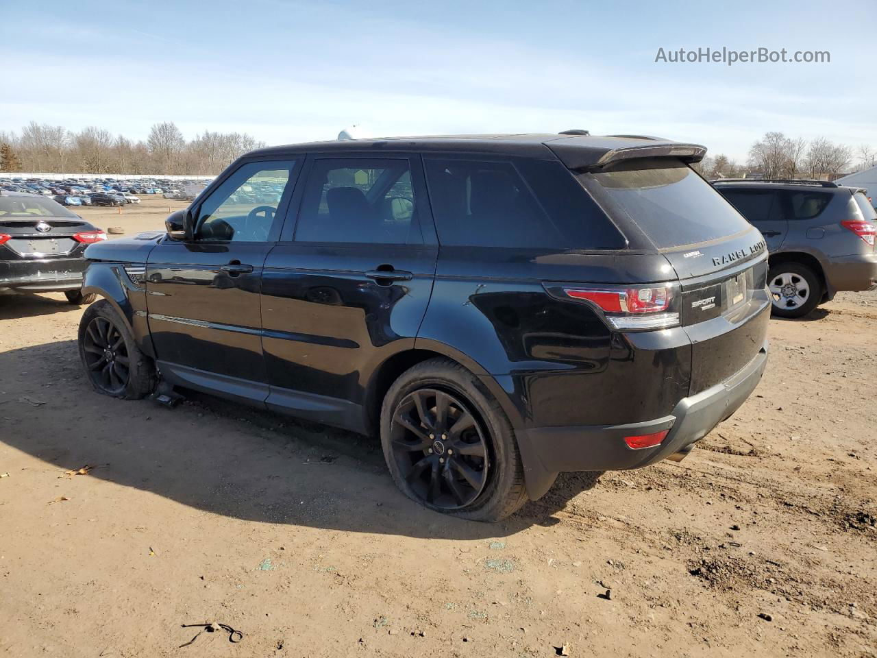 2014 Land Rover Range Rover Sport Hse Black vin: SALWR2WF8EA350915