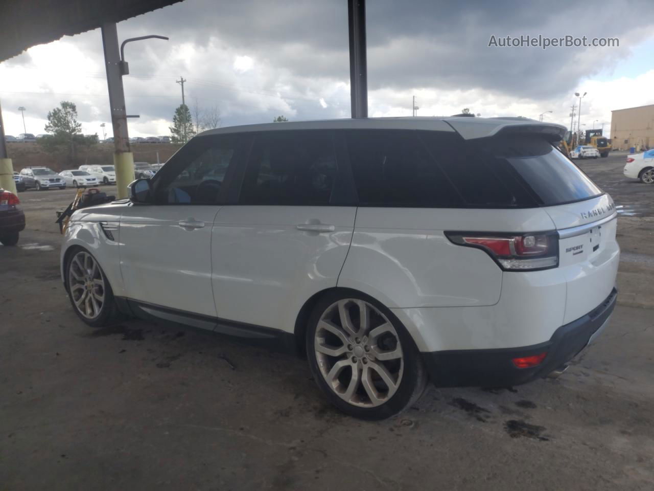 2014 Land Rover Range Rover Sport Hse White vin: SALWR2WF8EA387575