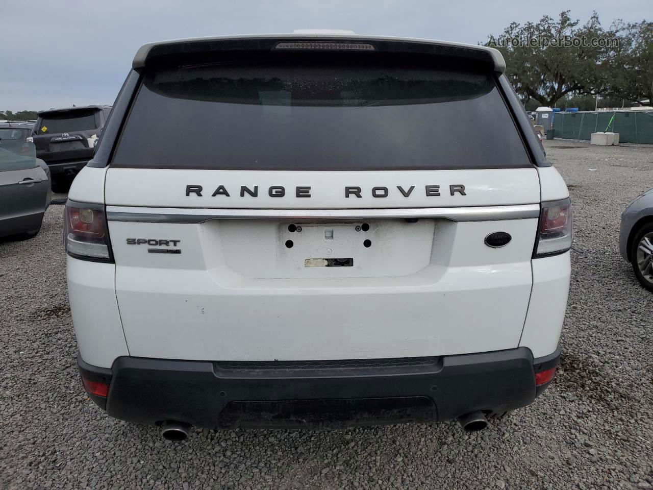 2014 Land Rover Range Rover Sport Hse Белый vin: SALWR2WF9EA314375