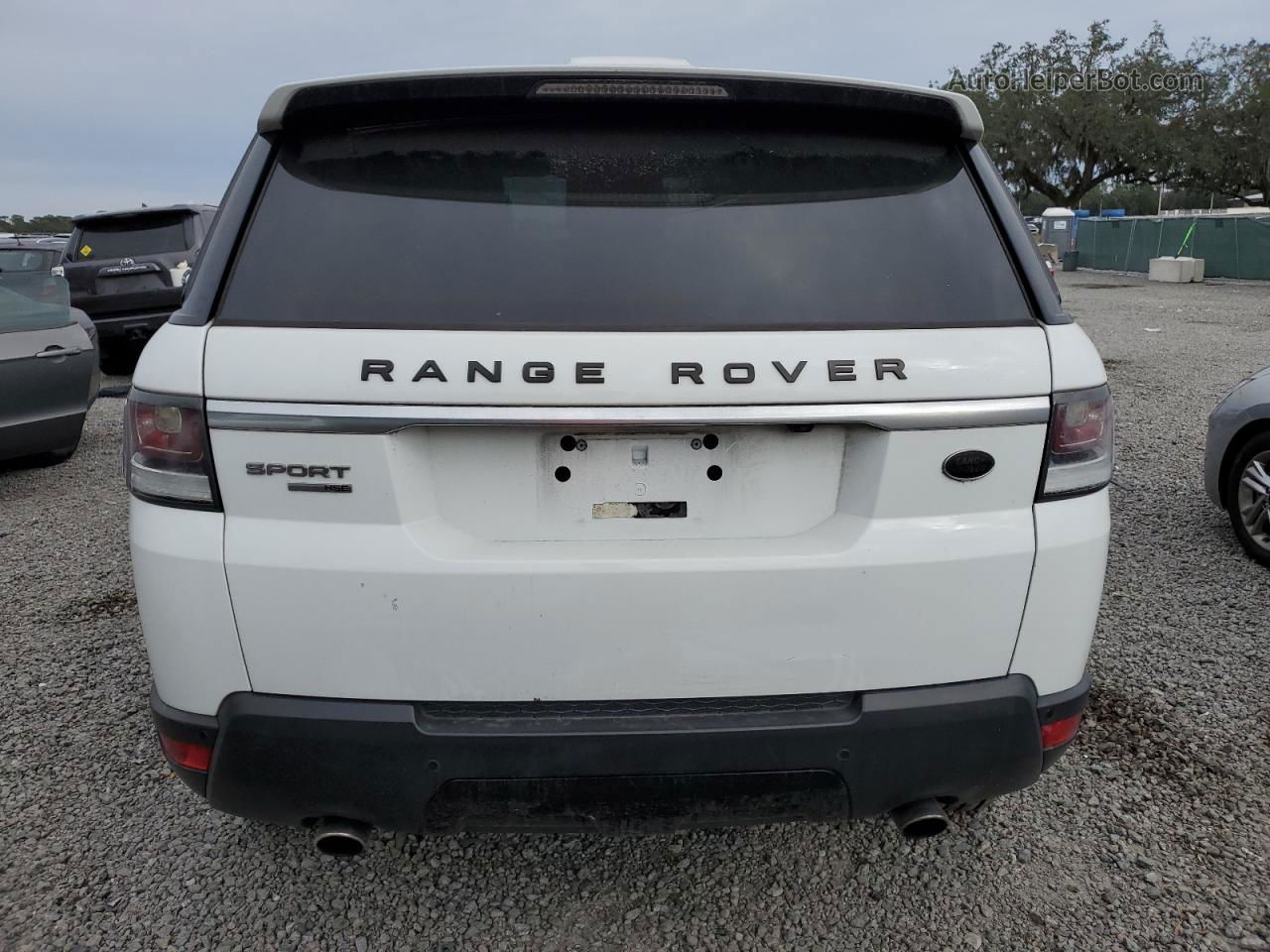 2014 Land Rover Range Rover Sport Hse White vin: SALWR2WF9EA314375