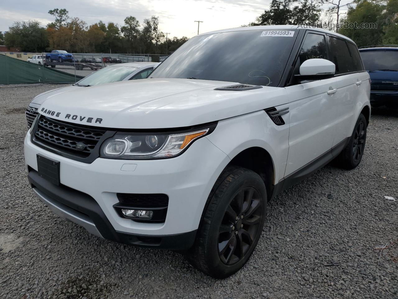 2014 Land Rover Range Rover Sport Hse White vin: SALWR2WF9EA314375