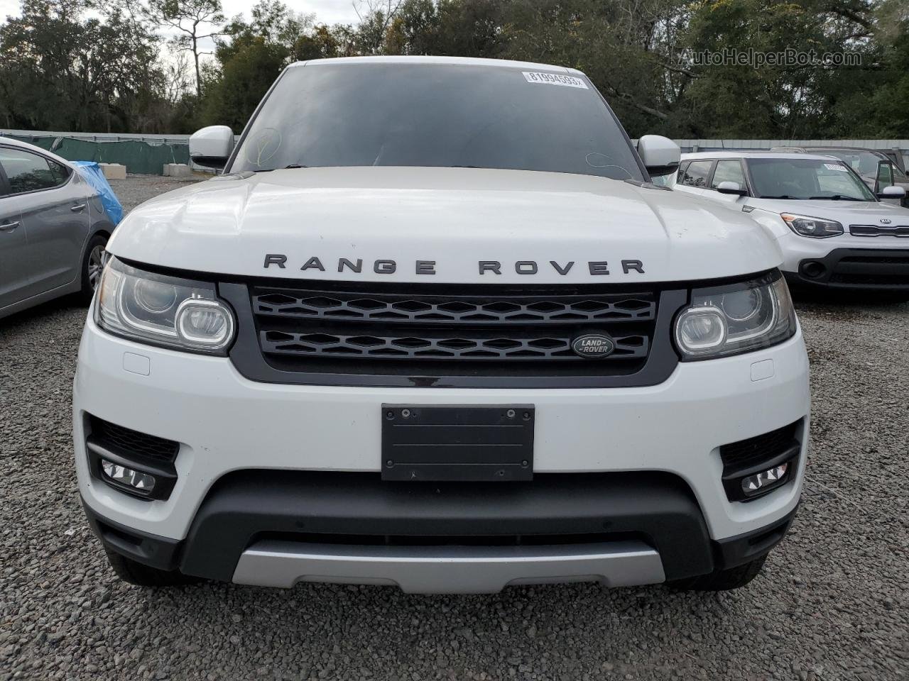 2014 Land Rover Range Rover Sport Hse White vin: SALWR2WF9EA314375