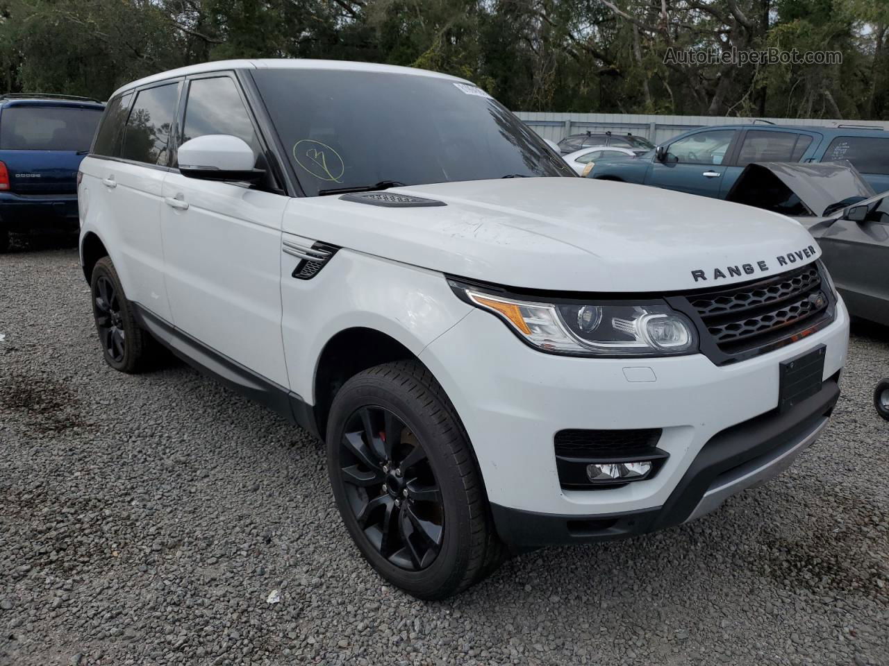 2014 Land Rover Range Rover Sport Hse White vin: SALWR2WF9EA314375